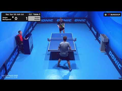13:15 Vadym Nechyporuk - Vadym Hryban 09.07.2023 TT Euro.Cup Ukraine Star. TABLE 3