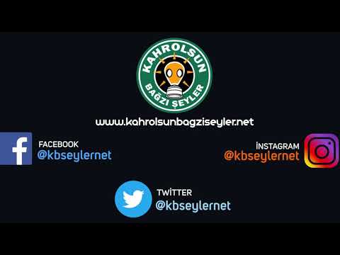 Kahrolsun Bagzi Seyler tanıtım