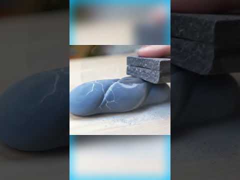 **"Unveiling the Hidden Elegance: Watch the Transformative Polish of a Mystical Wave Slug!"**