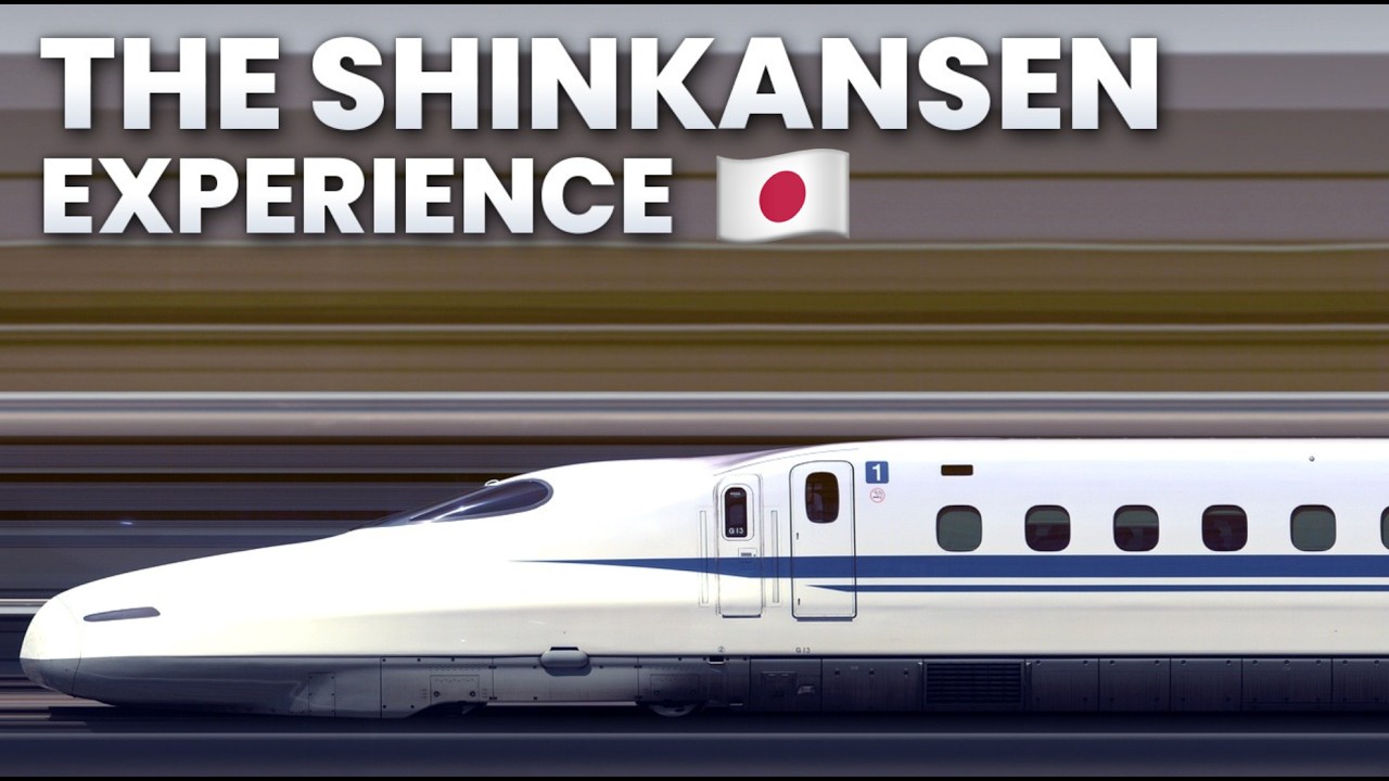 77 Minutes on Japan’s Bullet Train - Shinkansen Experience