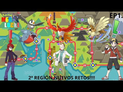 POKEMON ORO MEGALOCKE EP1.COMENZAMOS LA 2ª REGIÓN!!!!