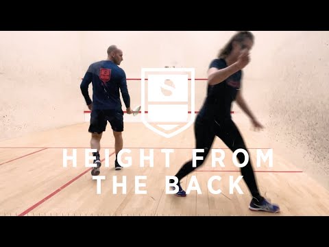 Consigli e trucchi per lo squash: 3 colpi consecutivi di cui hai bisogno dal fondo