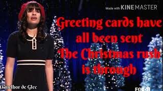 Glee - Merry Christmas, Darling (Lyrics)