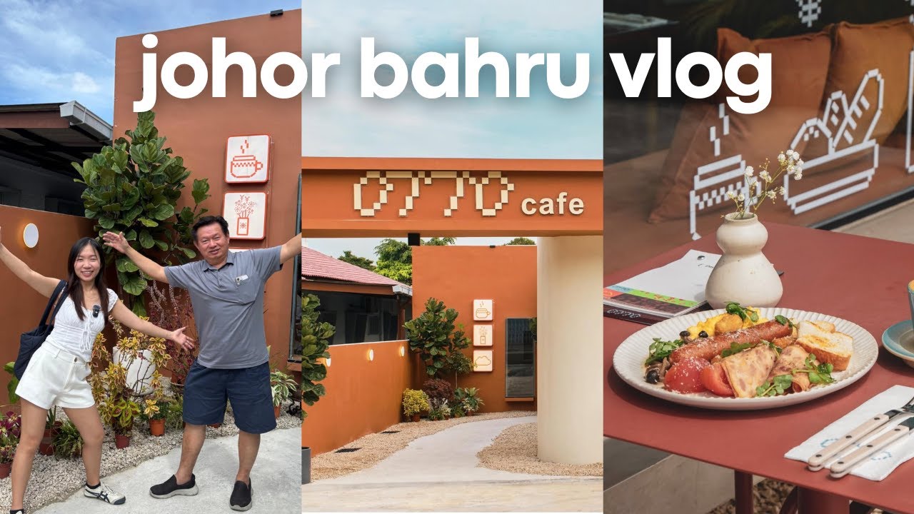 JOHOR BAHRU VLOG | *What to EAT* and *What to DO* on a DAY TRIP TO JB
