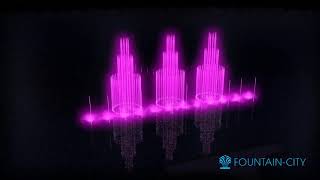 Грандиозный  светомузыкальный фонтанный комплекс «Казанка»