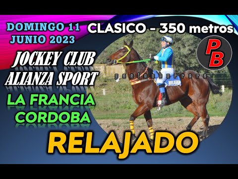 RELAJADO: JOCKEY CLUB ALIANZA SPORT LA FRANCIA (11-06-2023)