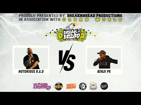 BreaknBread Battles - Freestyle Edition - Benji Pk Vs Notorious R.A.D