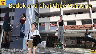 Explore Massage Centers in Bedok North and Chai Chee| Singapore 4K Walking