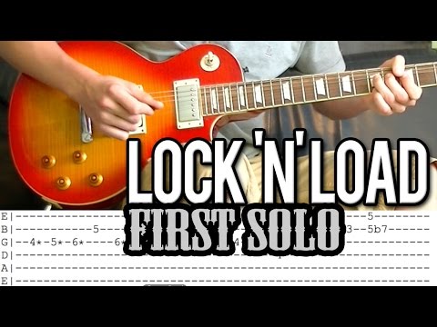 The Dead Daisies ft. Slash - Lock 'N' Load Solo 1 Guitar Lesson (+Tab)