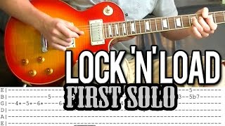 The Dead Daisies ft. Slash - Lock &#39;N&#39; Load Solo 1 Guitar Lesson (+Tab)