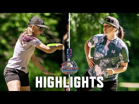 Round 2 Highlights, FPO | 2025 Northwest Disc Golf Championship presented by Latitude 64º