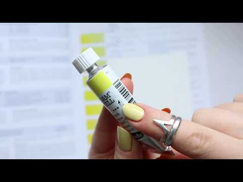 Watercolour Pigment Demo - Episode 2 | Schmincke Horadam Lemon Yellow