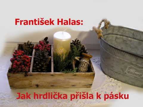 F.Halas: Jak hrdlička přišla k pásku