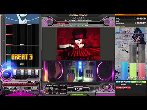 【beatmania IIDX】Snake Stick / DJ Yoshitaka VS. DJ Mass MAD Izm*　初HARD！