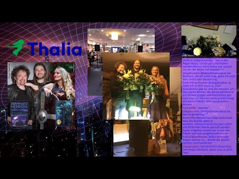 Schreibzeichen 185 - VERSCHWIEGENHEIT, DreieichCon, Lesung bei Thalia Neubrandenburg