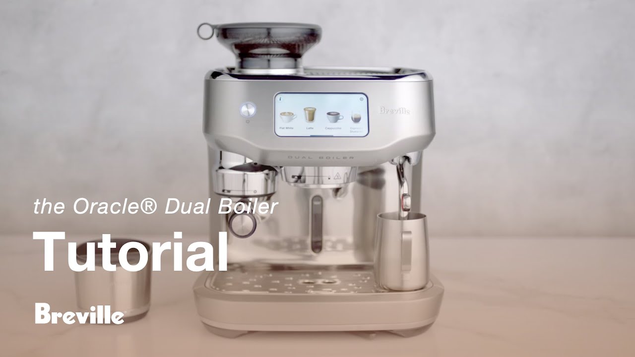 Breville coffee guide tutorial - Unboxing and accessories