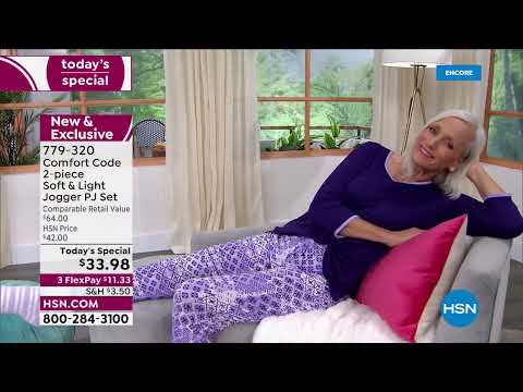 HSN | Comfort Code by Cuddl Duds 03.15.2022 - 07 AM