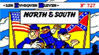 [Amstrad CPC] North & South - Les Tuniques Bleues - Longplay