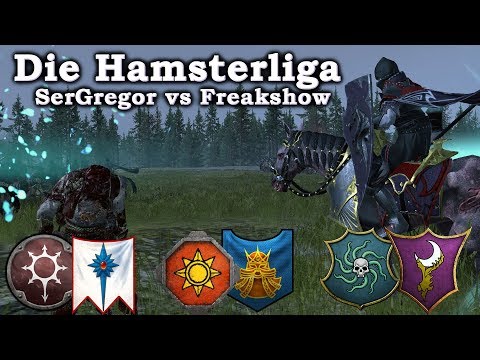 SerGregor vs Freakshow - Hamsterliga der 4000 - Total War: Warhammer 2 deutsch HD