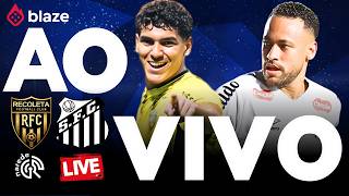 🔴 RECOLETA X SANTOS AO VIVO AGORA 🔥 SUL-AMERICANA 2026 | JOGO AO VIVO COM NEYMAR