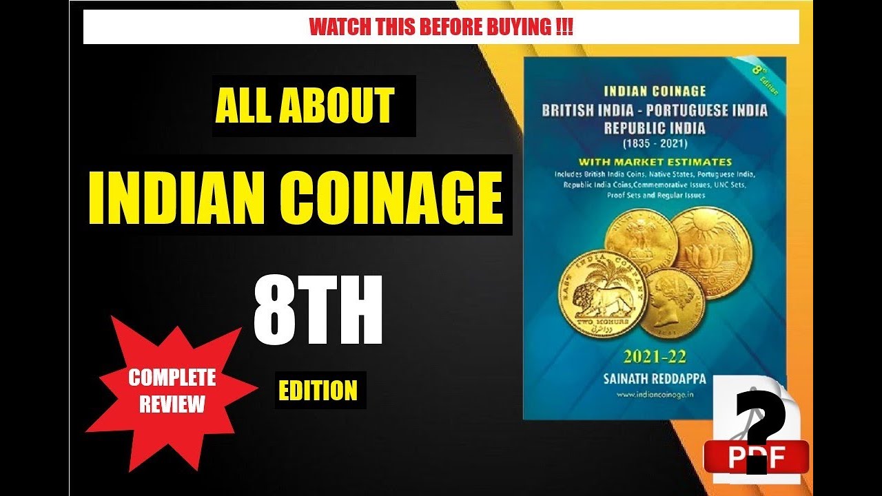 Indian Coinage 8th Edition by S Reddappa || Book review #coins