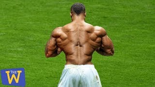 10 Athletes That Look Like BODYBUILDERS