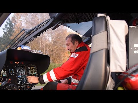 Entscheidende Minuten von Pilot Günter Eigenbrodt