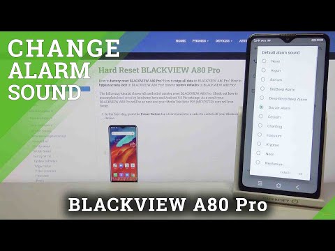 How to Set Up Default Alarm Sounds in BLACKVIEW A80 Pro – Change Alarm Sounds