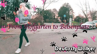 【Walking in Düsseldorf】From Hofgarten to Belsenplatz, crossing Rhine River【4K】