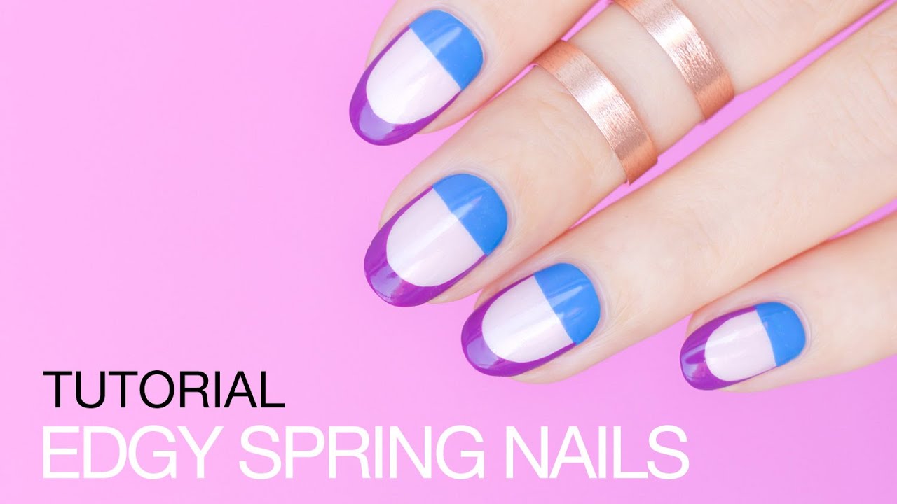 Edgy Spring Nails - Tutorial || SoNailicious