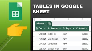 Unlocking the Power of Tables in Google Sheets: New Feature Tutorial