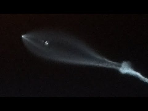 SpaceX Falcon 9 Rocket Launch Seen from Murrieta California