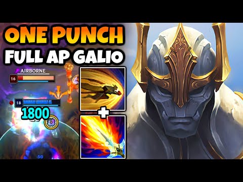 Everyone forgot about One Punch Full AP Galio. I'll make them remember