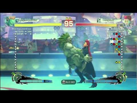 SSF4AE XBL - |OctopusOnFire| (Blanka) vs. Broken Latif (Viper)