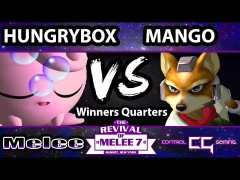 Revival of Melee 7 - Mango (Fox) Vs. Hungrybox (Jigglypuff) - Winners Quarters