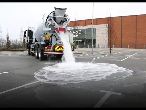 Nowy rodzaj betonu potrafi absorbować wodę
