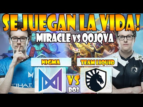 NIGMA VS TEAM LIQUID BO3[GAME 2]ELIMINACIÓN- MIRACLE & ILTW -THE INTERNATIONAL 10:EUROPA DOTA 2