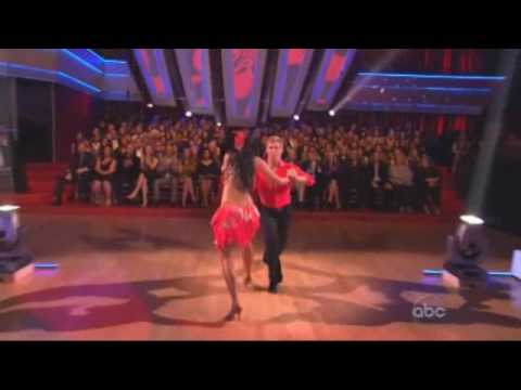 Nicole Scherzinger & Derek Hough - Dancing With The Stars - samba week 6