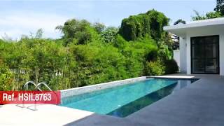 New Three Bedroom Single Storey Pool Villa in Central Rawai Location