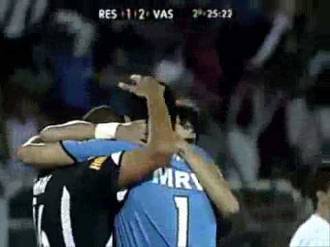 Campeonato Carioca 2009 - Resende 1x3 Vasco - Gol do Goleiro Tiago !