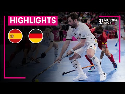 Spanien - Deutschland | Hallenhockey-EM, Herren I MAGENTA SPORT