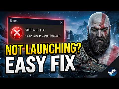 FIX God of War Ragnarök PC NOT LAUNCHING! (PlayStation SDK Error Solved)