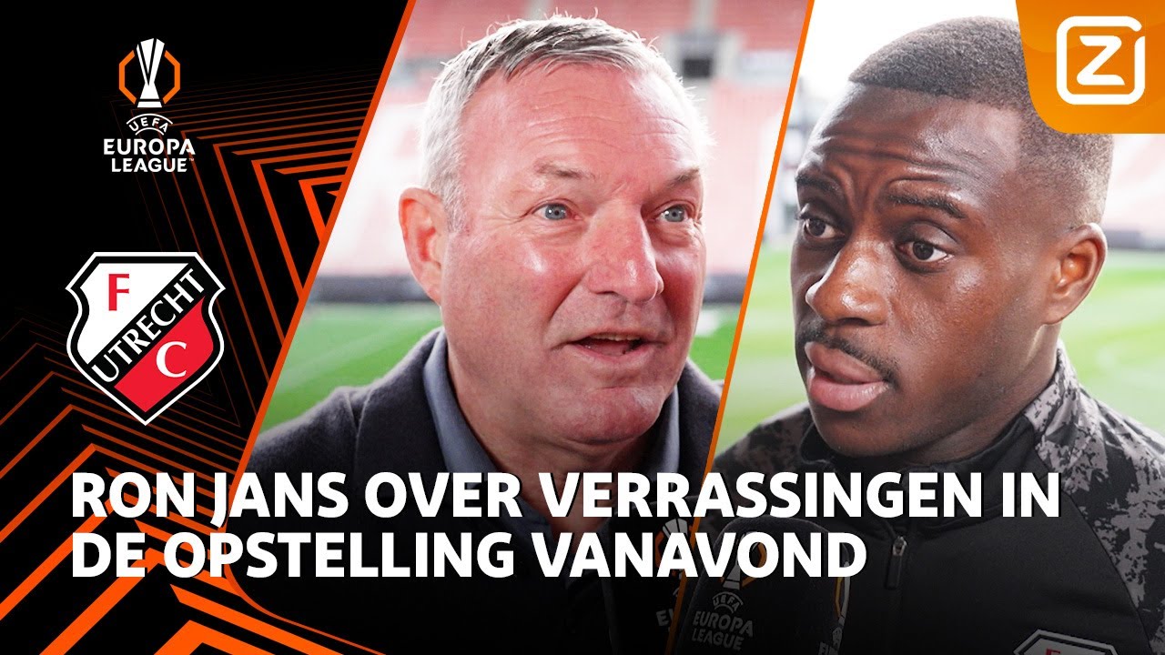 Ron Jans: "Iemand die normaal altijd speelt, zal vanavond niet spelen" 🤔 | Interview Jans & Cathline