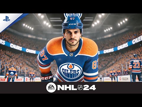Gameplay NHL 24 -  Oilers vs Senators - PS4