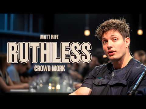 Most RUTHLESS Matt Rife Crowd Work Comedy Moments!