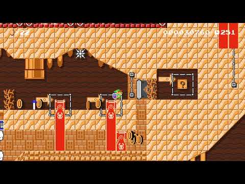 Stonegäärd Temple by BONEdog - Super Mario Maker 2 - No Commentary 1ca