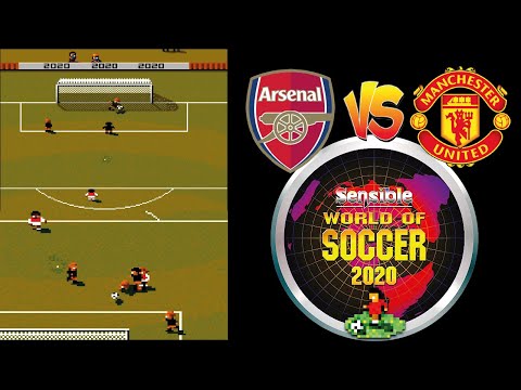 SWOS 2020 Arsenal vs Manchester United - Sensible World Of Soccer 2020
