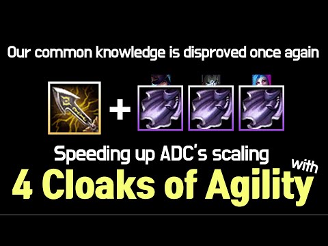 Korean New OP Build - Speeding up ADC’s scaling with 4 cloak of agility