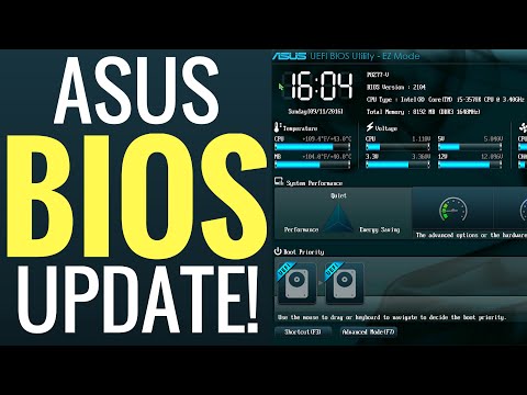 comment installer bios asus