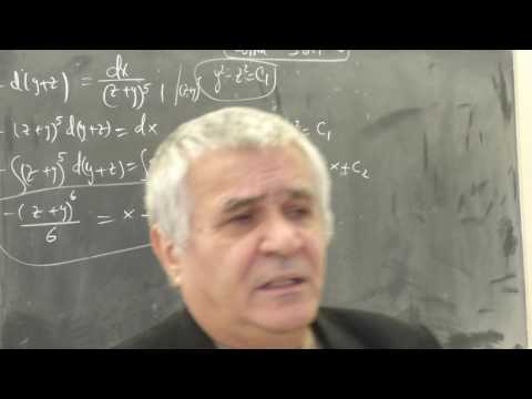 Sistem of differential equations SDIF 6